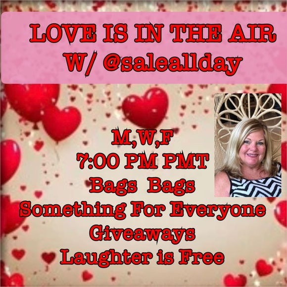 Other - LET’S PARTY! LIVE 🎉 BAGS,JEWELRY, CHARMS MENS 👜 M,W,F 7:00 MST 8:00 CT 9:00 ET